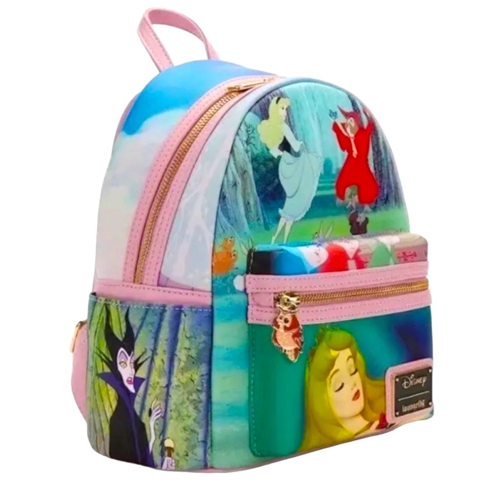 Loungefly Disney Princess Sleeping Beauty Scene Mini Backpack NEW/ sealed